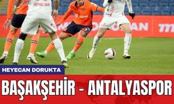 Başakşehir: 1 - Antalyaspor: 0 Maç sonucu