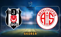 Beşiktaş Antalyaspor'a 2-1 yenildi