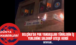 Belçika'da PK* Yandaşları Türklerin İş Yerlerine Saldırıp Ateşe Verdi