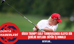 Biden Trump'ı Golf Turnuvasında Alaycı Bir Şekilde Kutladı: Büyük İş Donald