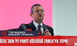 CHP Genel Başkanı Özel'den, İYİ Parti Sözcüsü Zorlu'ya tepki