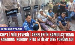CHP'li Milletvekili Akbelen'in kamulaştırma kararına 'korkup iptal ettiler' diye yorumladı