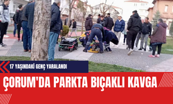 Çorum'da Parkta B*çaklı Kavga: 17 Yaşındaki Genç Yaralandı