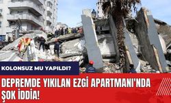 Depremde yıkılan Ezgi Apartmanı'nda şok iddia! Kolonsuz mu yapıldı?