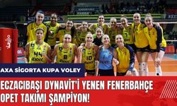 Eczacıbaşı Dynavit'i yenen Fenerbahçe Opet şampiyon oldu