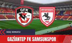 Gaziantep FK Samsunspor Anlık Maç Anlatımı