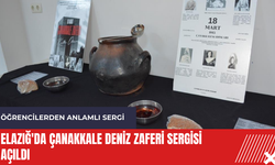 Elazığ'da Çanakkale Deniz Zaferi sergisi açıldı