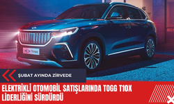 Elektrikli otomobil satışlarında Togg T10X liderliğini sürdürdü