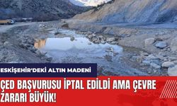 Eskişehir'deki altın madeni ÇED başvurusu iptal edildi ama çevre zararı büyük!