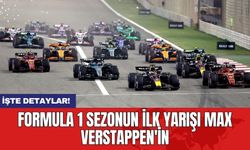 Formula 1 sezonun ilk yarışı Max Verstappen'in