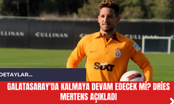 Galatasaray'da Kalmaya Devam Edecek mi? Dries Mertens Açıkladı