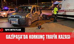 Gazipaşa’da Korkunç Trafik Kazası