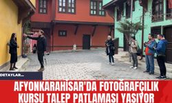 Afyonkarahisar'da Fotoğrafçılık Kursu Talep Patlaması Yaşıyor