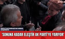 AKP'li Vatandaştan Meral Akşener'e: 'Sonuna Kadar Eleştir Ak Parti’ye Yarıyor'