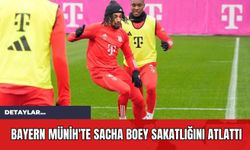 Bayern Münih'te Sacha Boey Sakatlığını Atlattı