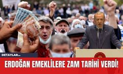Erdoğan Emeklilere Zam Tarihi Verdi!