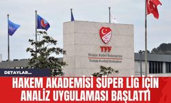 Hakem Akademisi Süper Lig İçin Analiz Uygulaması Başlattı