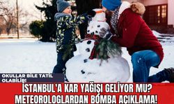 İstanbul'a Kar Yağışı Geliyor mu? Meteorologlardan Bomba Açıklama! Okullar Bile Tatil Olabilir!