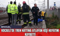 Kocaeli'de Tren Hattına Atlayan Kişi Hayatını Kaybetti