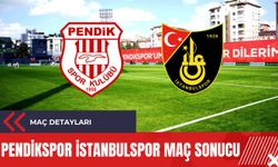 Pendikspor İstanbulspor maç sonucu