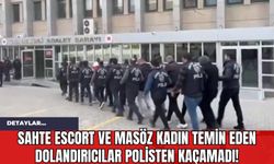 Sahte Escort ve Masöz Kadın Temin Eden Dolandırıcılar Polisten Kaçamadı!