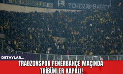 Trabzonspor Fenerbahçe Maçında Tribünler Kapalı!