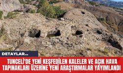 Tunceli'de Yeni Keşfedilen Kaleler ve Açık Hava Tapınakları Üzerine Yeni Araştırmalar Yayımlandı