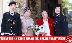 Türkiye'nin İlk Kadın Subayı İnci Arcan Ziyaret Edildi!