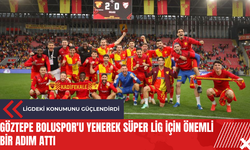 Göztepe Boluspor'u yenerek Süper Lig için önemli bir adım attı