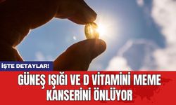 Güneş ışığı ve D vitamini meme kanserini önlüyor