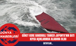 Güney Kore Bandıralı Tanker Japonya'nın Batı Kıyısı Açıklarında Alabora Oldu: 3 Kişi Kayıp