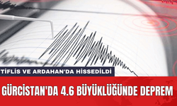 Gürcistan'da 4.6 büyüklüğünde deprem!