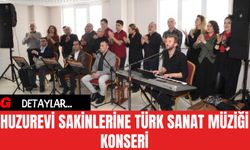 Huzurevi Sakinlerine Türk Sanat Müziği Konseri