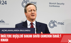 İngiltere Dışişleri Bakanı David Cameron İsrail'i kınadı
