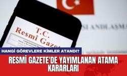 Erdoğan'ın kararları yayımlandı: Atama ve görevden alma kararları Resmi Gazete'de
