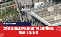 İzmir'de Halkapınar Metro Durağında S*lahlı Saldırı: Bir Kişi Yaralandı