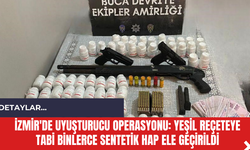 İzmir'de Uyuşt*rucu Operasyonu: Yeşil Reçeteye Tabi Binlerce Sentetik Hap Ele Geçirildi