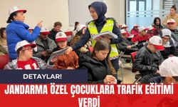 Jandarma Özel Çocuklara Trafik Eğitimi Verdi