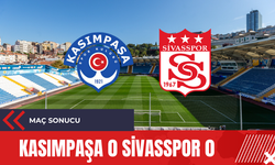 Kasımpaşa Sivasspor Maç Sonucu