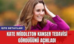 Kate Middleton kanser tedavisi gördüğünü açıkladı