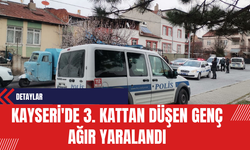 Kayseri'de 3. Kattan Düşen Genç Ağır Yaralandı