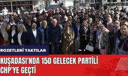 Kuşadası'nda 150 Gelecek Partili CHP'ye geçti