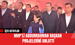 MHP’li Abdurrahman Başkan Projelerini Anlattı