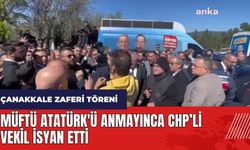 Müftü Atatürk'ü anmayınca Çanakkale Zaferi töreninde tartışma çıktı