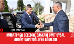 Muratpaşa Belediye Başkanı Ümit Uysal Ahmet Davutoğlu’nu Ağırladı