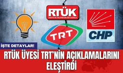 RTÜK üyesi TRT’nin açıklamalarını eleştirdi