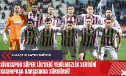 Sivasspor Süper Lig'deki yenilmezlik serisini Kasımpaşa karşısında sürdürdü