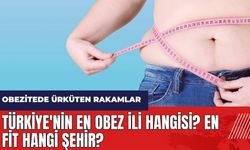 Türkiye'nin en obez ili hangisi? En fit hangi şehir?