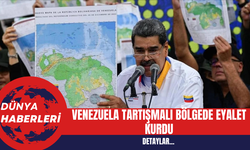 Venezuela Tartışmalı Bölgede Eyalet Kurdu