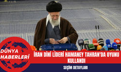 İran Dini Lideri Hamaney Tahran'da oyunu kullandı